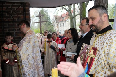 Великодні богослужіння в парафії Пресвятої Тройці м. Гіжицько 2016_10