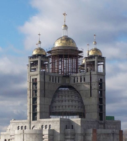 Будівництво Патріаршого собору планується завершити восени 2010 року