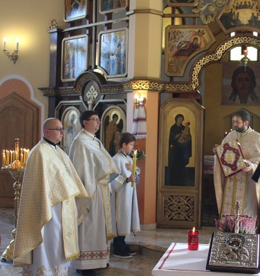 Божественна Літургія у храмі Пресвятої Тройці в Гіжицьку в неділю 16 жовтня 2016_2