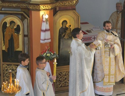 Божественна Літургія у храмі Пресвятої Тройці в Гіжицьку в неділю 16 жовтня 2016_6