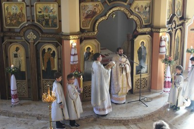 Божественна Літургія у храмі Пресвятої Тройці в Гіжицьку в неділю 16 жовтня 2016_7