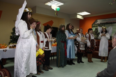 Вечір коляд у Домі Суспільної Допомоги у Ґіжицьку 2014 (17)