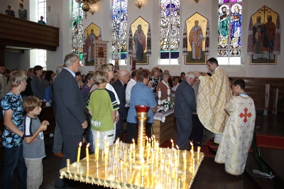 Приміційна Божественна Свята Літургія нововисвяченого отця Богдана Крика Венгожево 2012