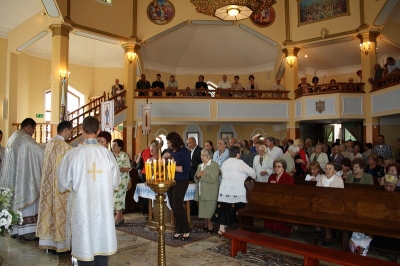 Приміційна Божественна Свята Літургія нововисвяченого отця Богдана Крика у Гіжицьку 2012 (11)